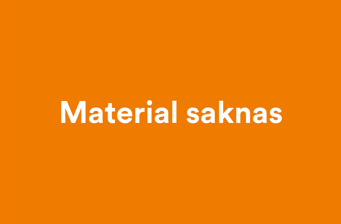 Orange image with the text "Material missing".