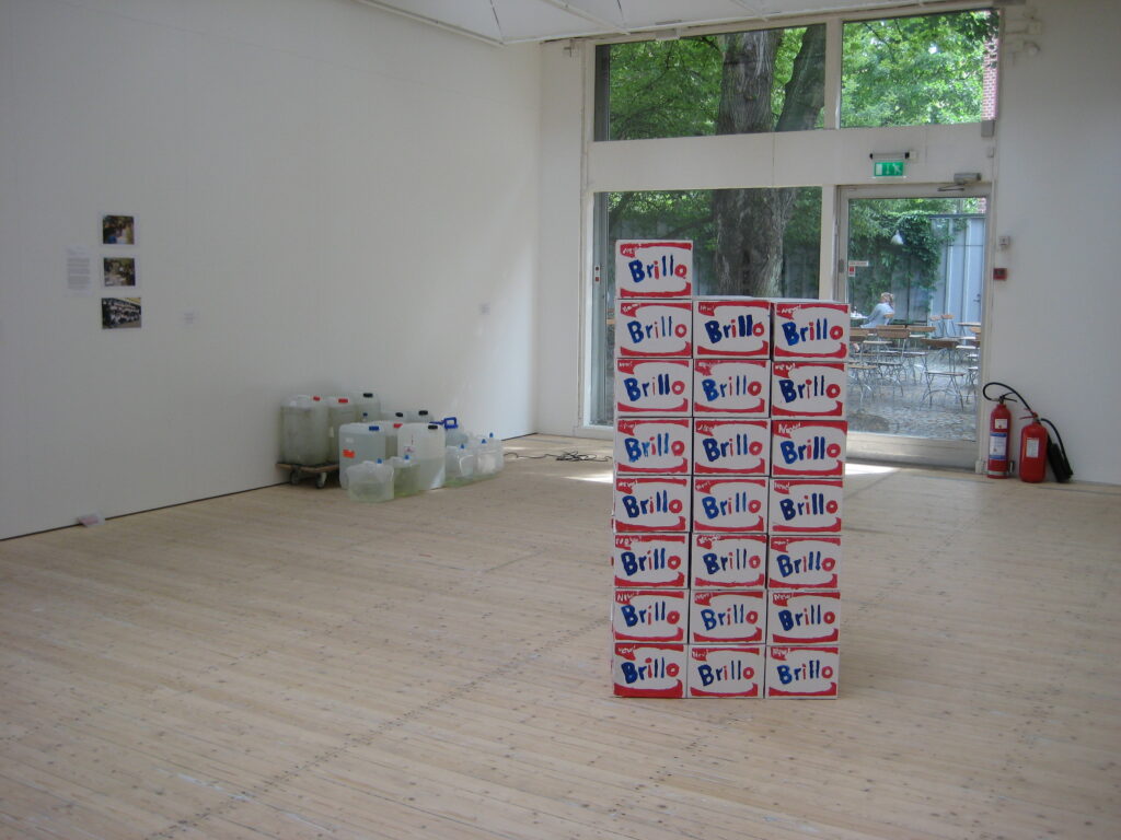 Installationsbild från utställningen