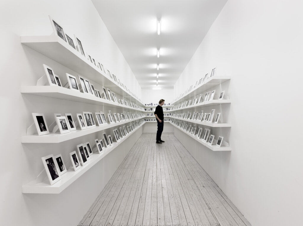 Installationsbild från utställningen 