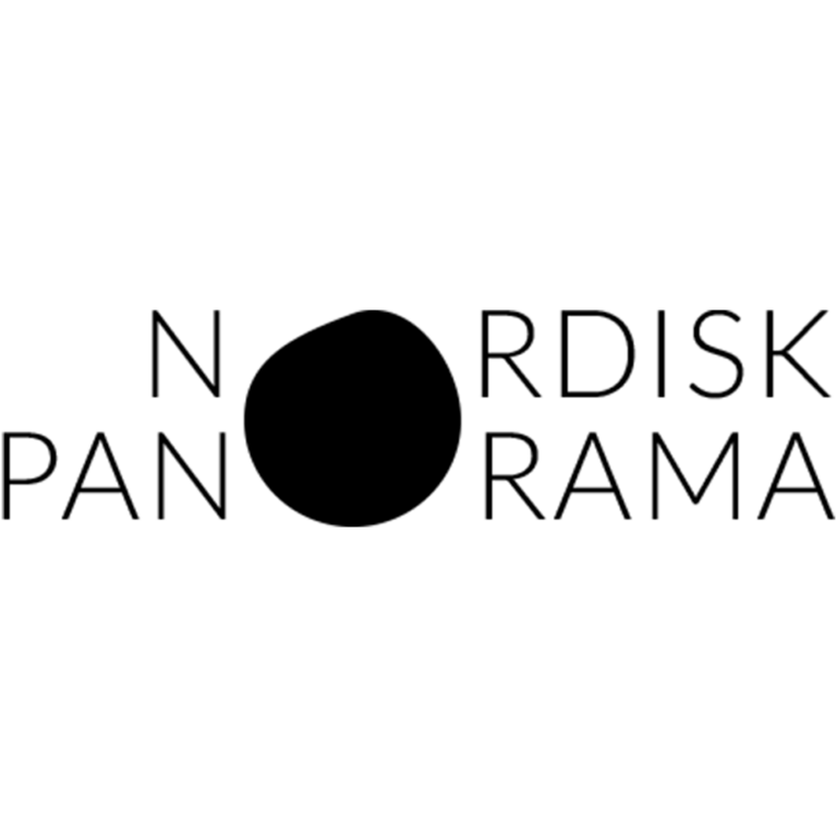 Svart logotyp för nordisk panorama.