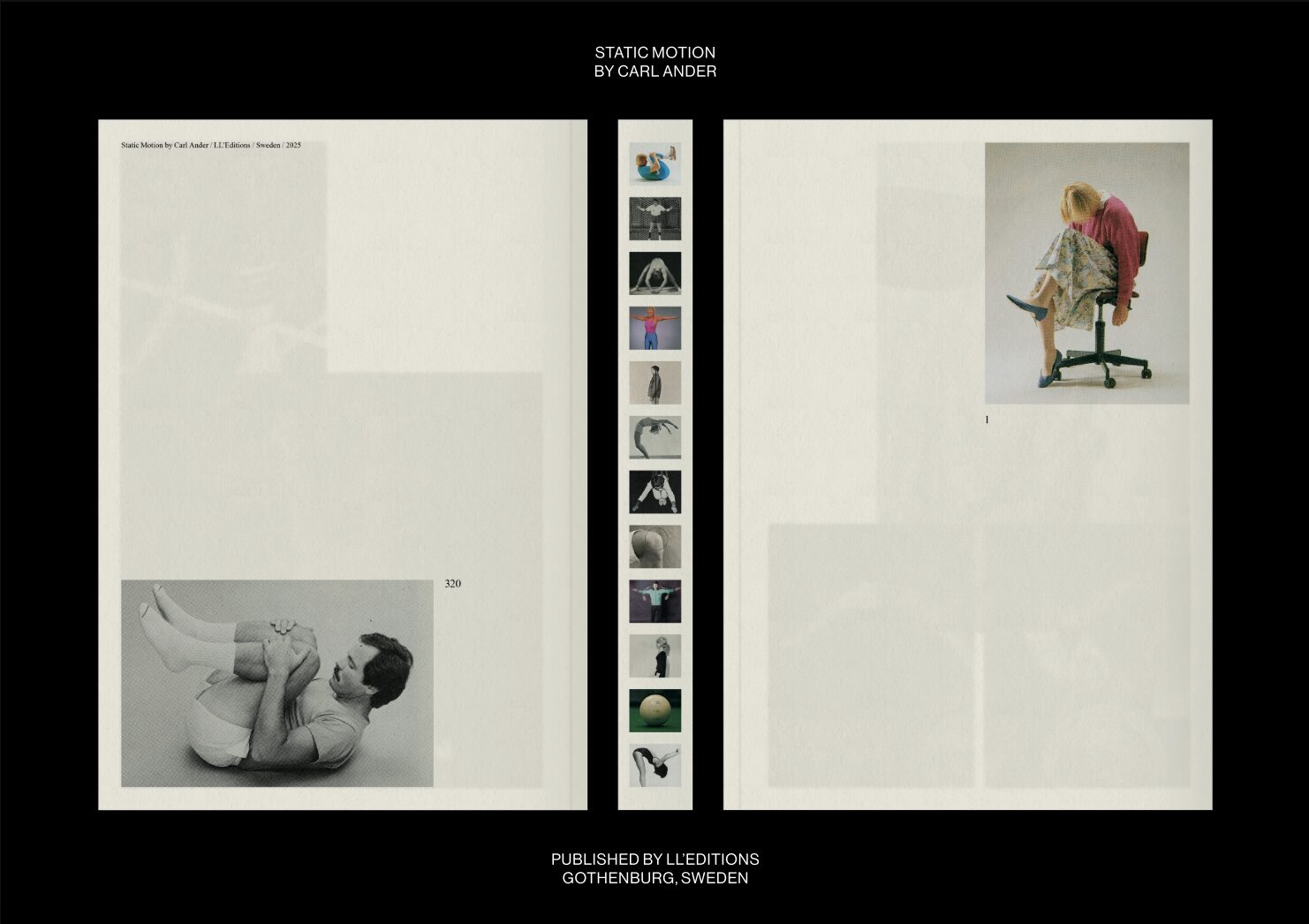 Omslaget till boken Static Motion av Carl Ander.