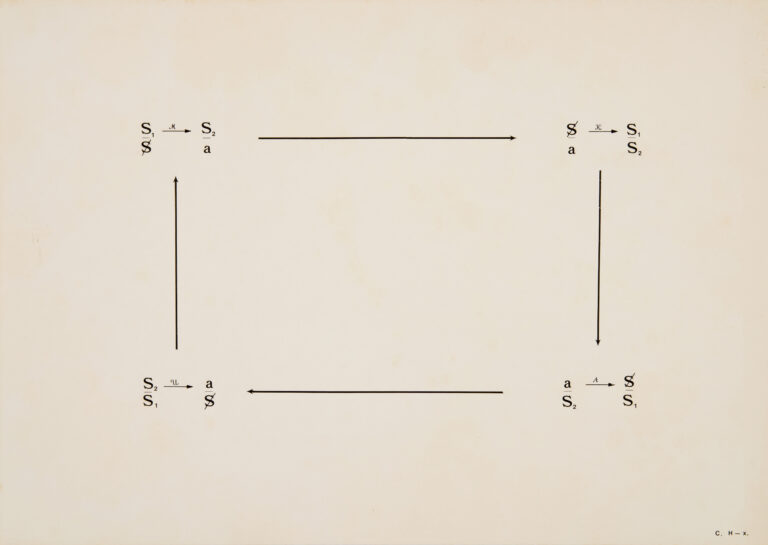 Ljus bild med formel. Av konstnären CC Hennix.